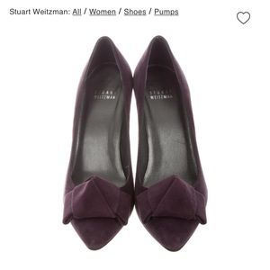 NIB Stuart Weitzman suede pumps